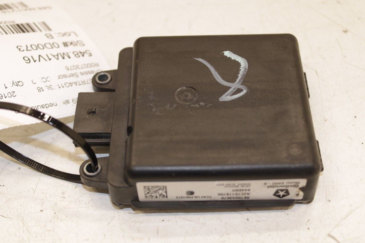 201417 Maserati Ghibli S Q4 Rear Right Blind Spot Detection Radar Sensor Module - Alshned Auto Parts