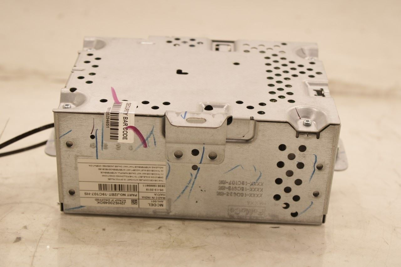 2018-2019 Ford Ecosport SE Audio Radio Receiver J2BT19C107HS OEM - Alshned Auto Parts
