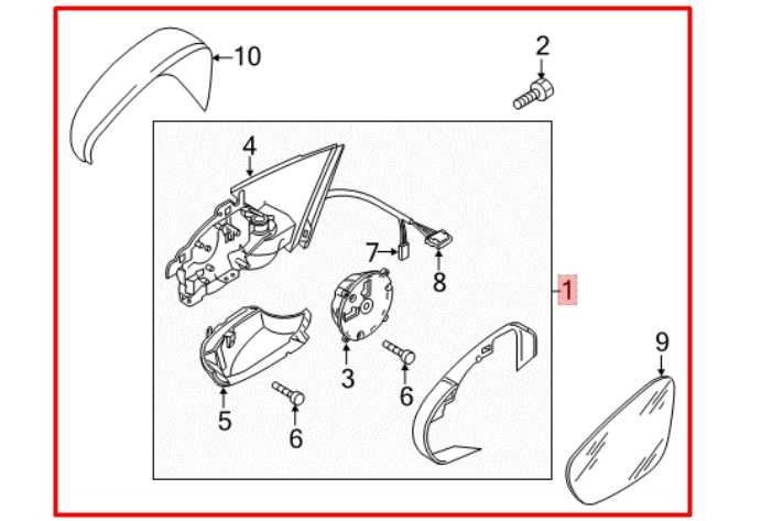 16-18 Volkswagen Passat SE Driver Left Side Rear View Mirror 561857507BD9B9 - Alshned Auto Parts