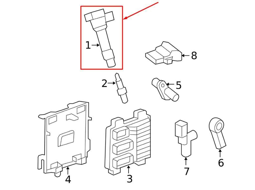 2017-2023 GMC Acadia SLT-1 3.6L Ignition Coil Set of 6 12666339 OEM - Alshned Auto Parts
