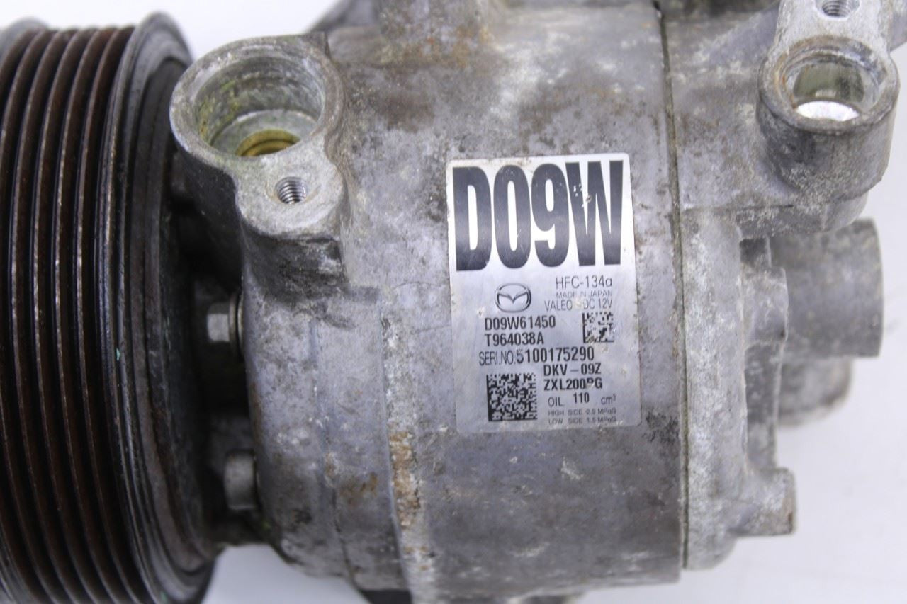 2016-2021 Mazda CX-3 2.0L AC Air Conditioner Compressor 12V D09W61450 OEM - Alshned Auto Parts