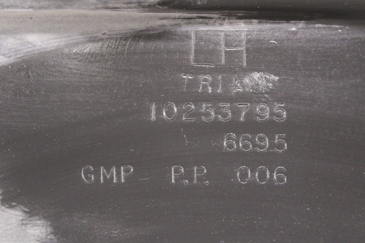 1997-04 Chevrolet Corvette Rear Left Driver Side Wheelhouse Liner Splash Shield - Alshned Auto Parts