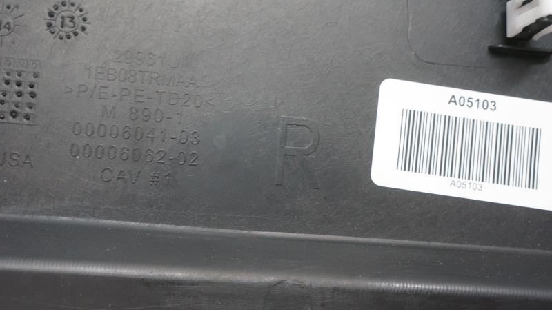 2014 Dodge Ram 1500 Passenger Right Side Dashboard End Cap Trim 1EB08TRMAA OEM - Alshned Auto Parts