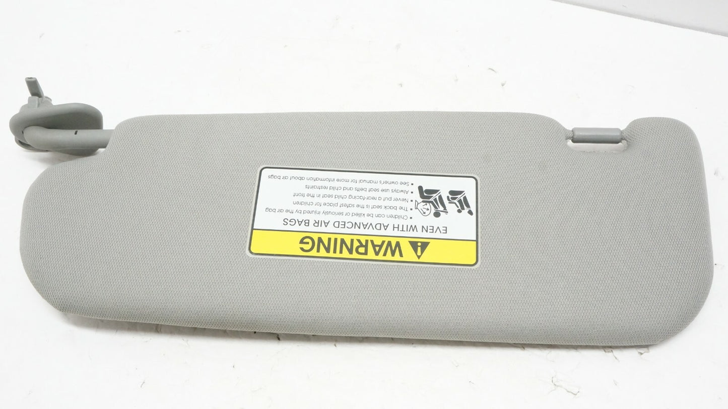 2011-2016 Kia Optima Passenger Right Side Sun Visor Gray OEM 852022T02087 - Alshned Auto Parts