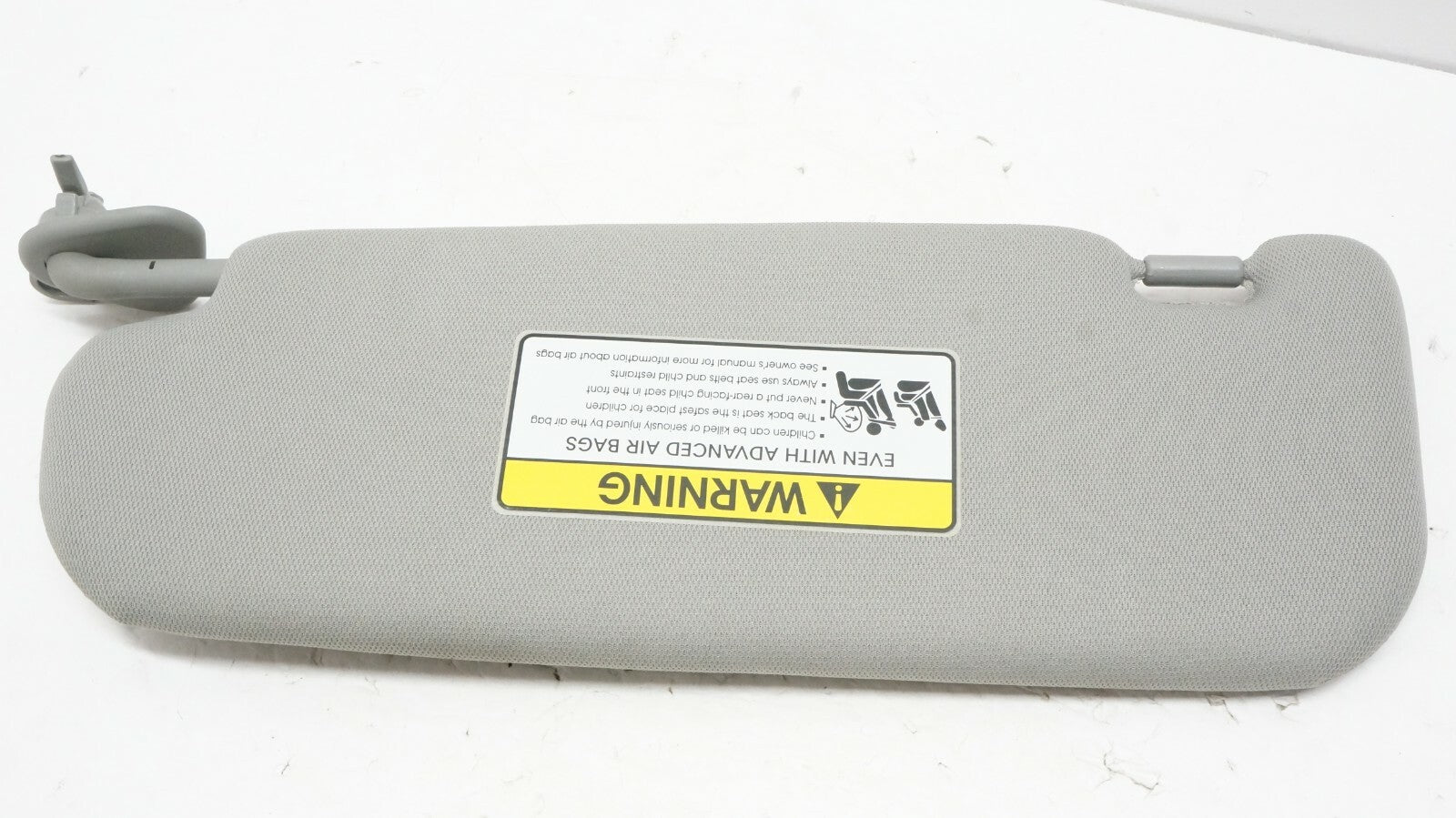 2011-2016 Kia Optima Passenger Right Side Sun Visor Gray OEM 852022T02087 - Alshned Auto Parts