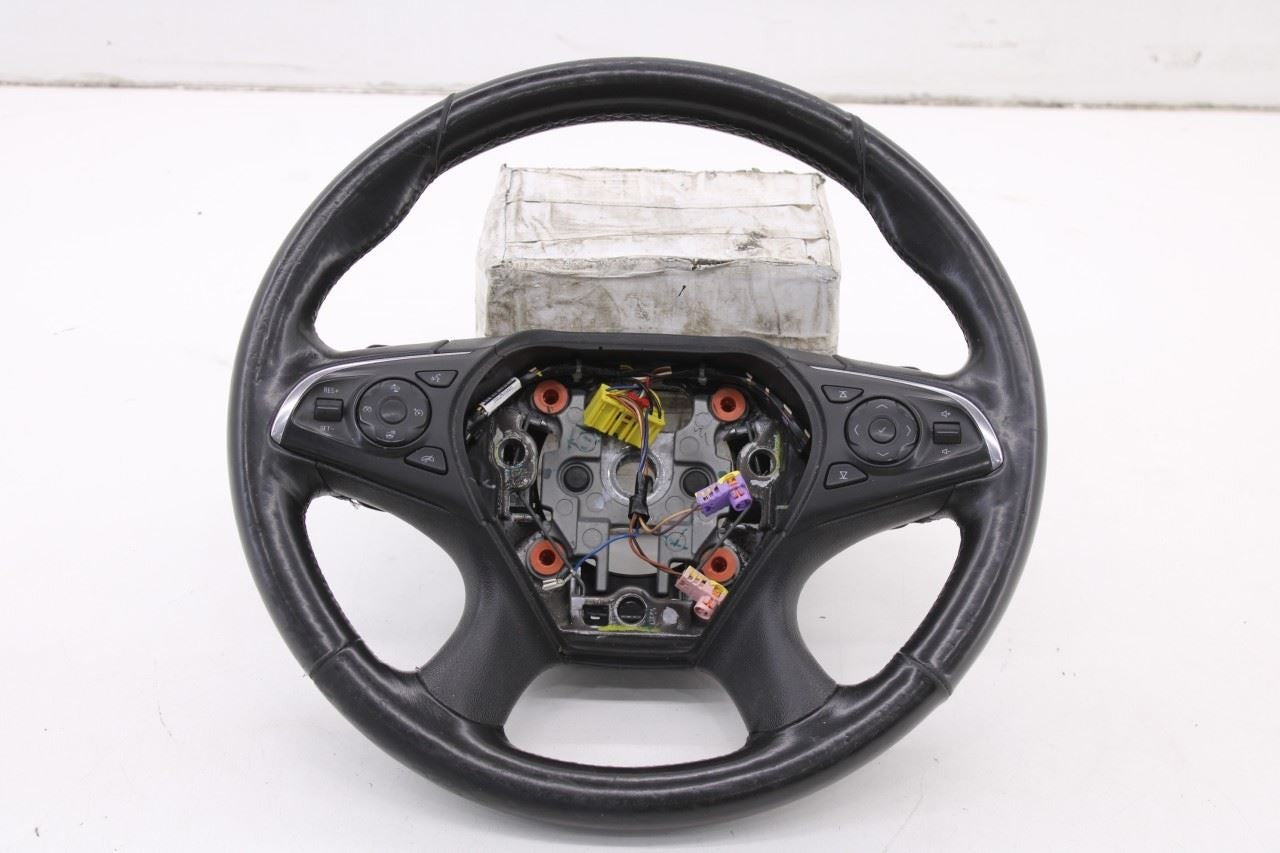 17-19 Buick LaCrosse Premium 3.6L AWD Steering Wheel Leather w/ Control Buttons - Alshned Auto Parts
