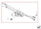 2007-15 Mini Cooper 1.6L Front Windshield Wiper Linkage w/ Motor 61-61-7-138-789 - Alshned Auto Parts