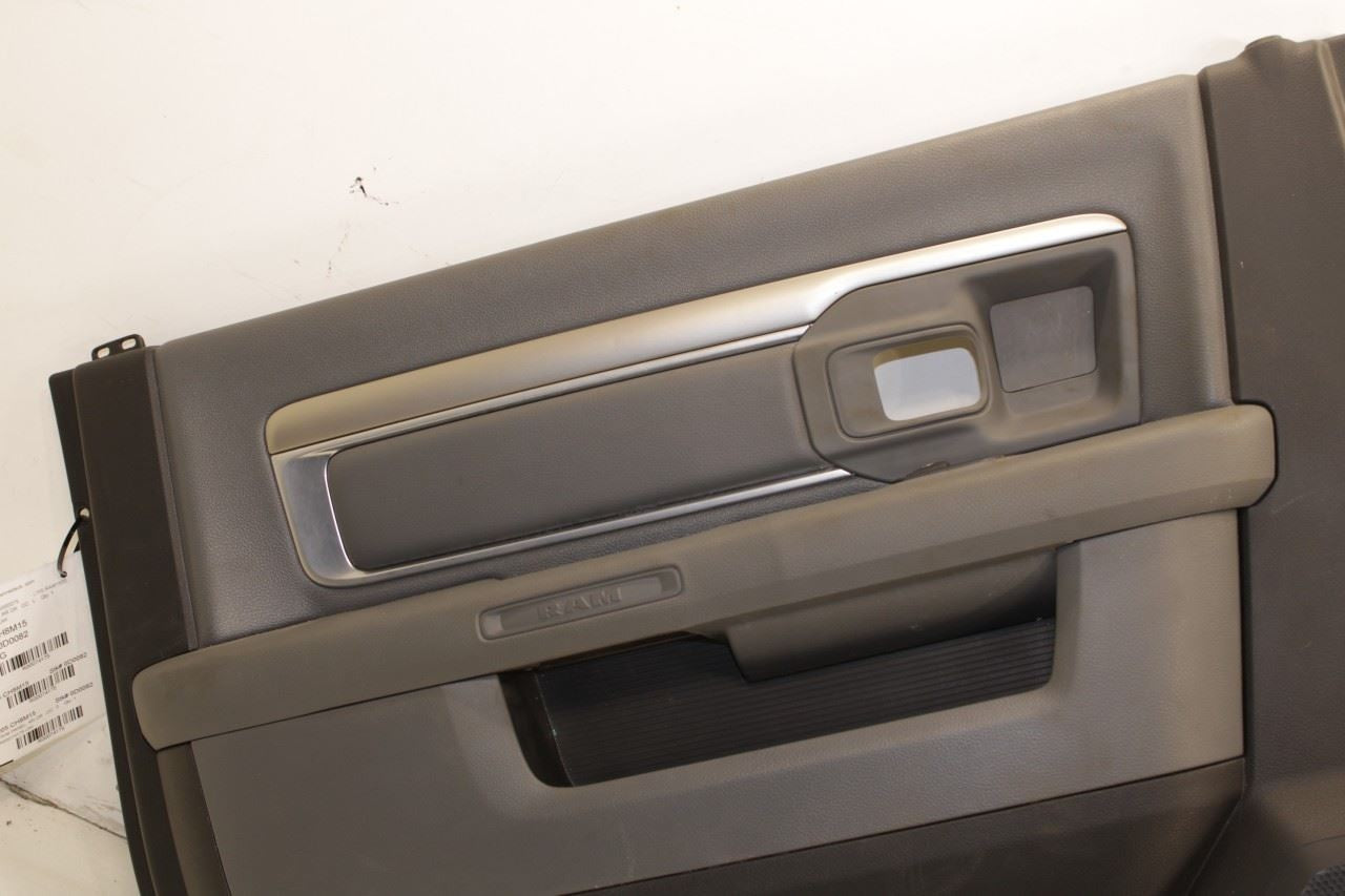 2013-2018 Ram 1500 Crew Cab Big Horn Rear Left Driver Door Trim Panel 1YA471A8AF - Alshned Auto Parts