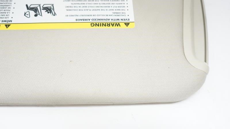 2015-2018 Chrysler 300 Passenger Right Side Sun Visor (Beige) OEM 5PJ79ML2AC - Alshned Auto Parts