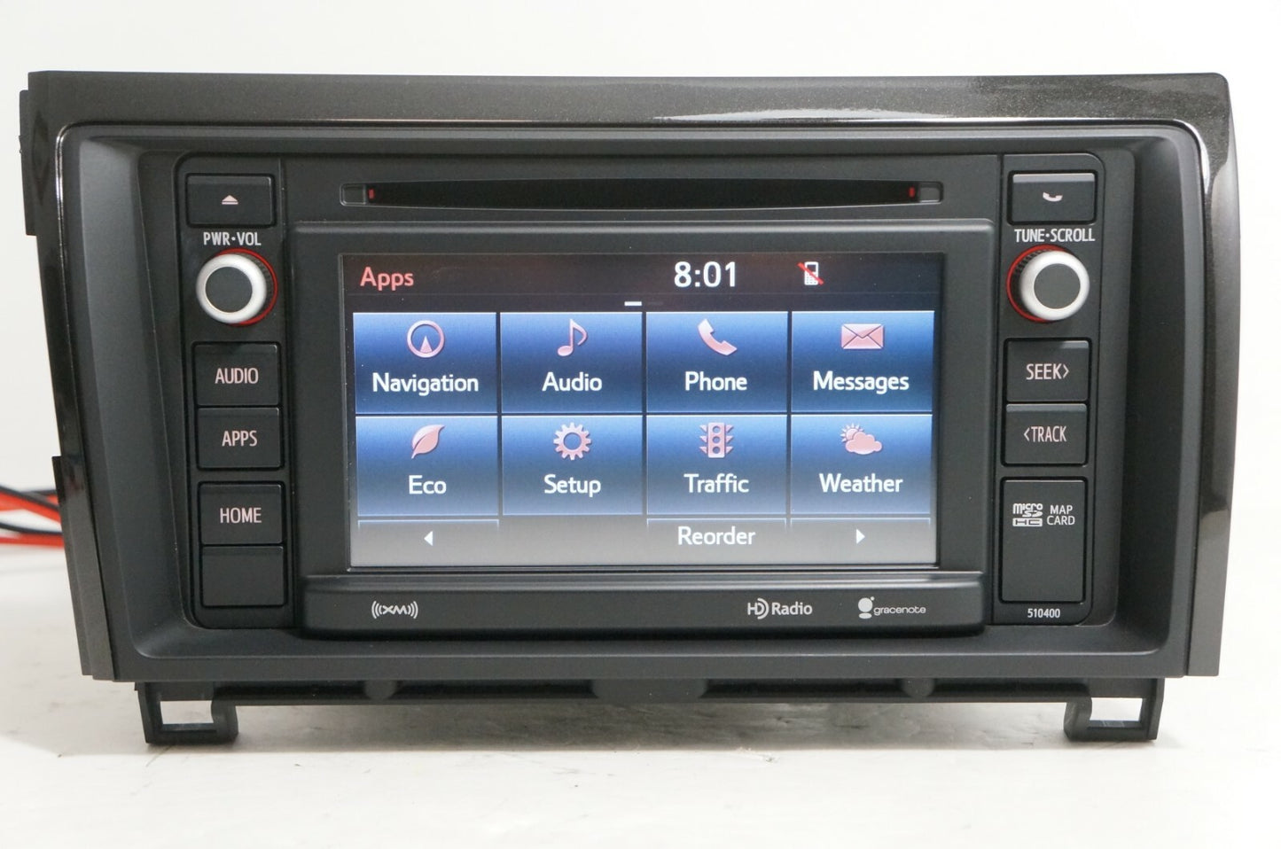 14-19 Toyota Sequoia Navigation Touch Screen Stereo Radio 510400 OEM 86100-0C292 - Alshned Auto Parts