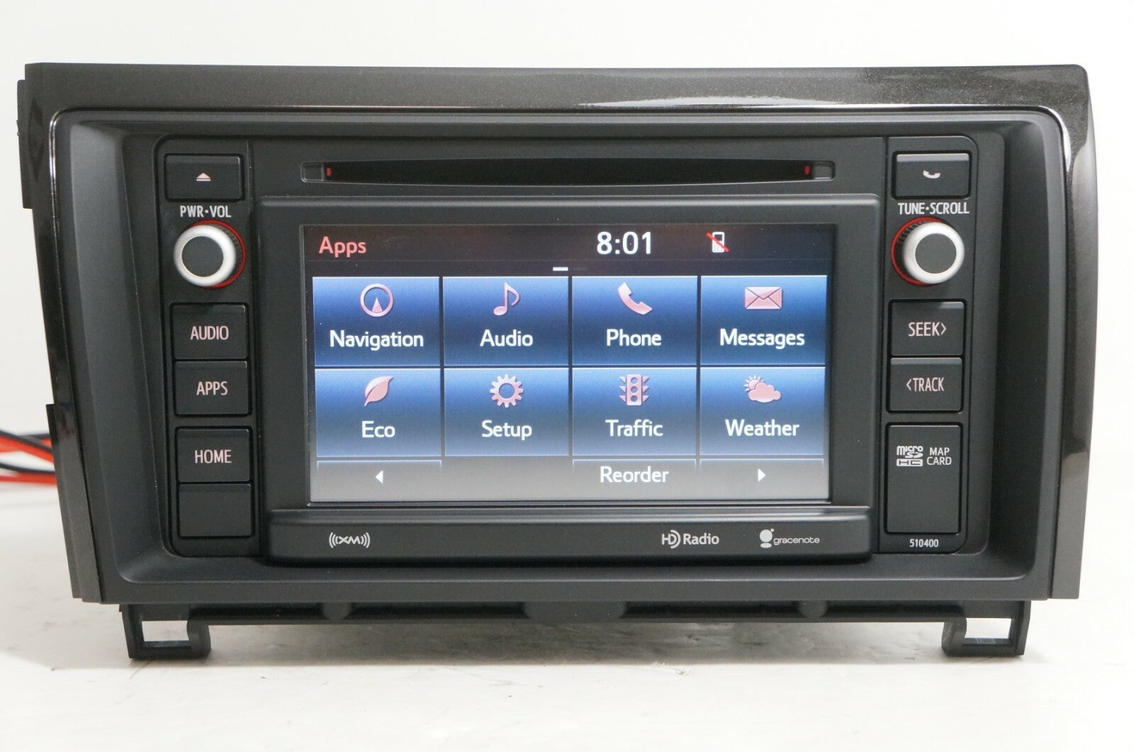 14-19 Toyota Sequoia Navigation Touch Screen Stereo Radio 510400 OEM 86100-0C292 - Alshned Auto Parts
