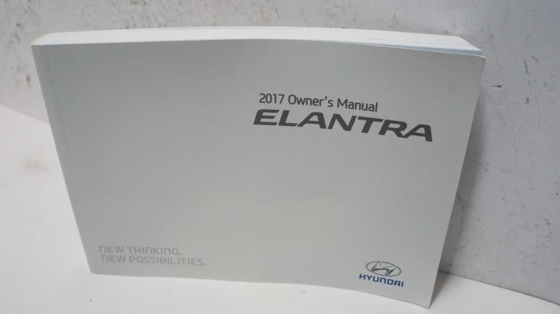 2017 Hyundai Elantra Owner's Manual Book Set - Alshned Auto Parts