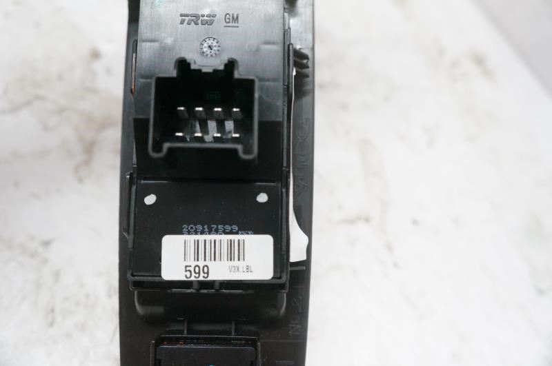 10-17 Chevrolet Equinox Driver Front Left Door Window Mirror Switch 20917599 OEM - Alshned Auto Parts