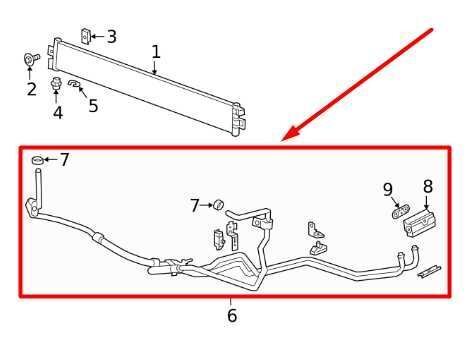 19-21 Chevy Silverado 1500 Transmission Cooler Inlet & Outlet Pipe 84527051 - Alshned Auto Parts