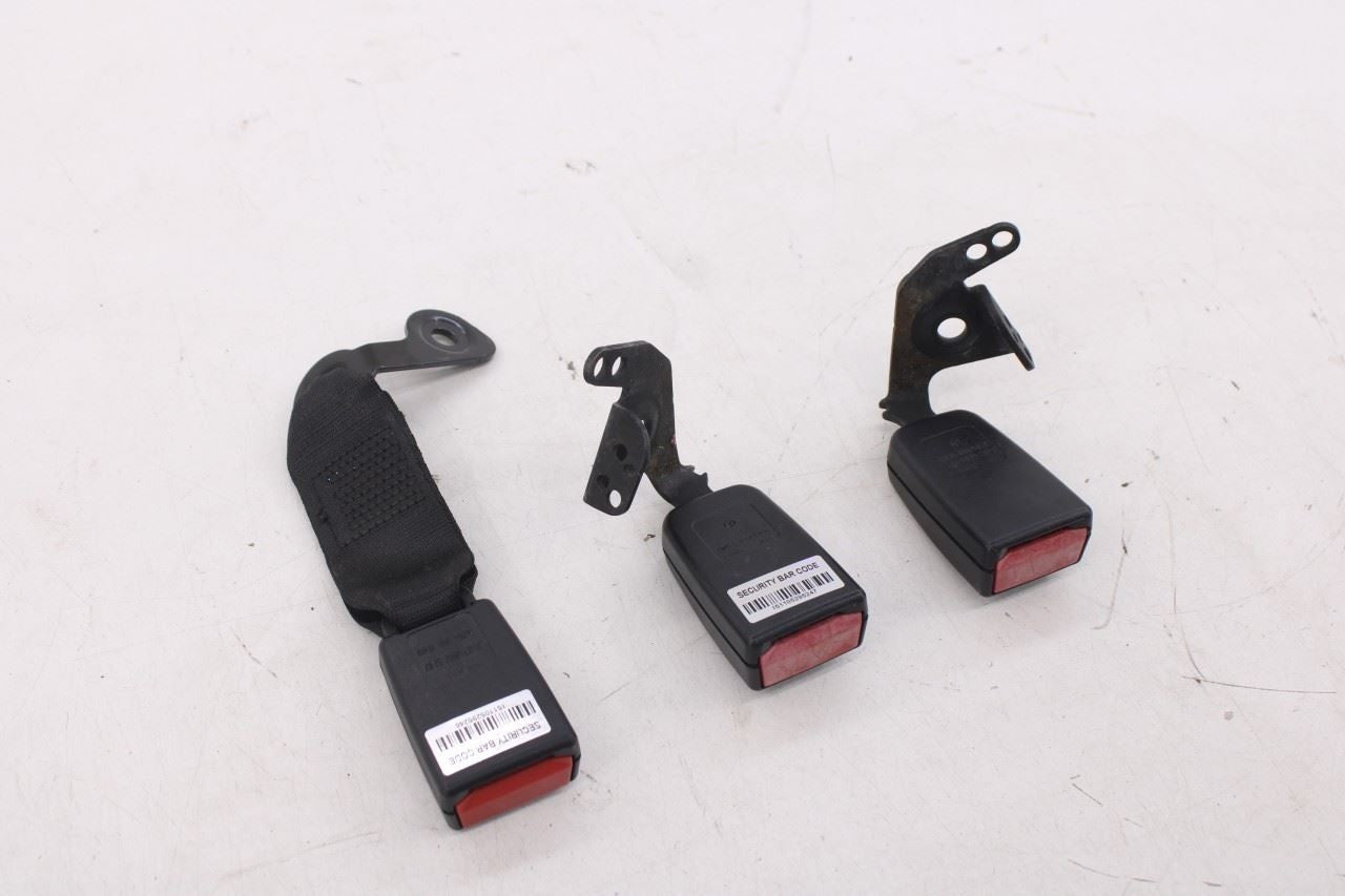 2008 Mercedes-Benz C350 Rear Right Left Side 2nd Row Seat Belt Buckle Set of 3 - Alshned Auto Parts