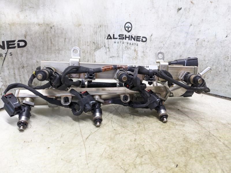 17-20 Ford F150 RH & LH Upper Fuel Injectors w/ Fuel Rails HL3E-9H487-CB OEM - Alshned Auto Parts