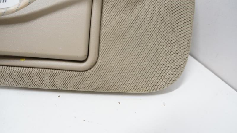 2014 Cadillac CTS Passenger Right Sun Visor Beige 22980479 OEM - Alshned Auto Parts