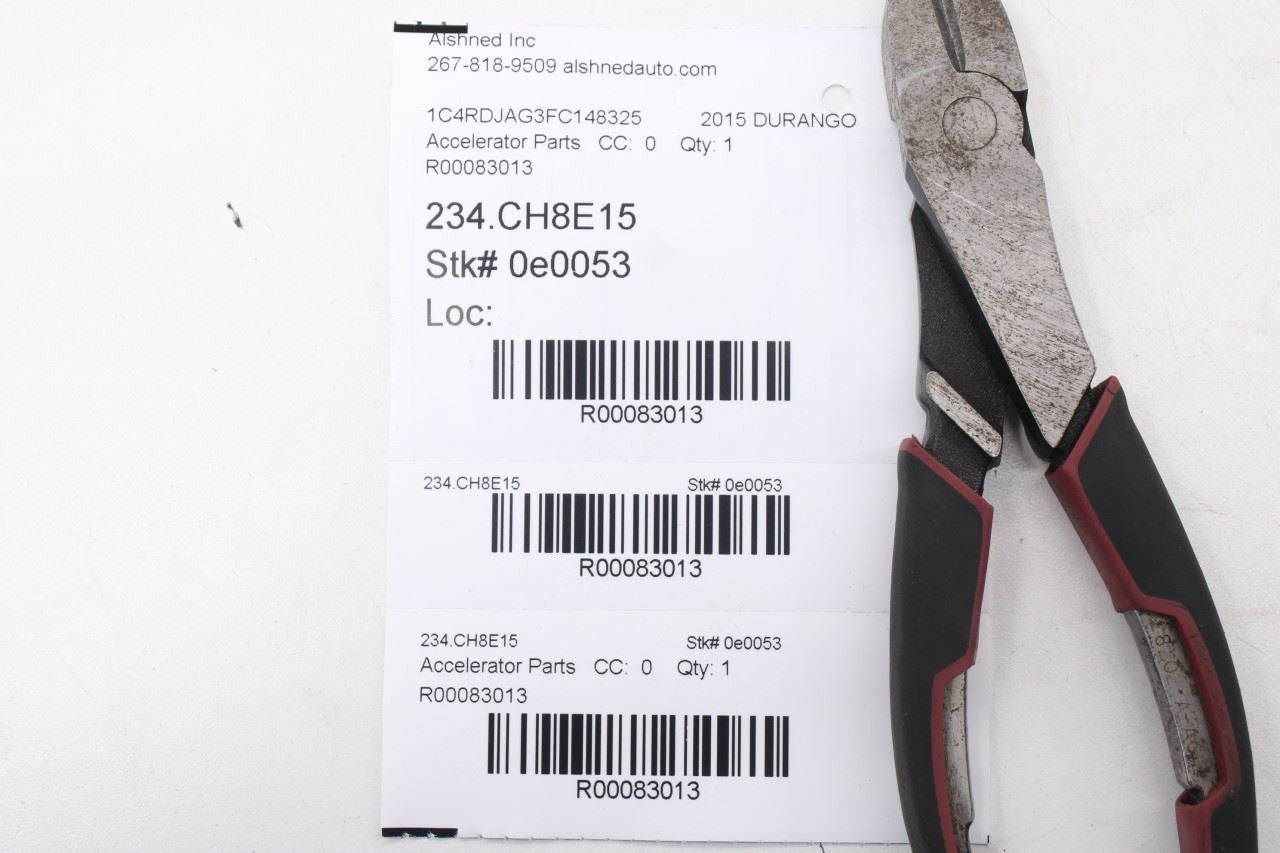 2011-25 Dodge Durango SXT 3.6L Accelerator Throttle Gas Pedal Sensor 52124785AF11