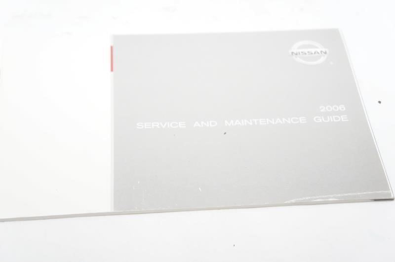 2006 Nissan Pathfinder Owner's Manual Book Set with Case - Alshned Auto Parts