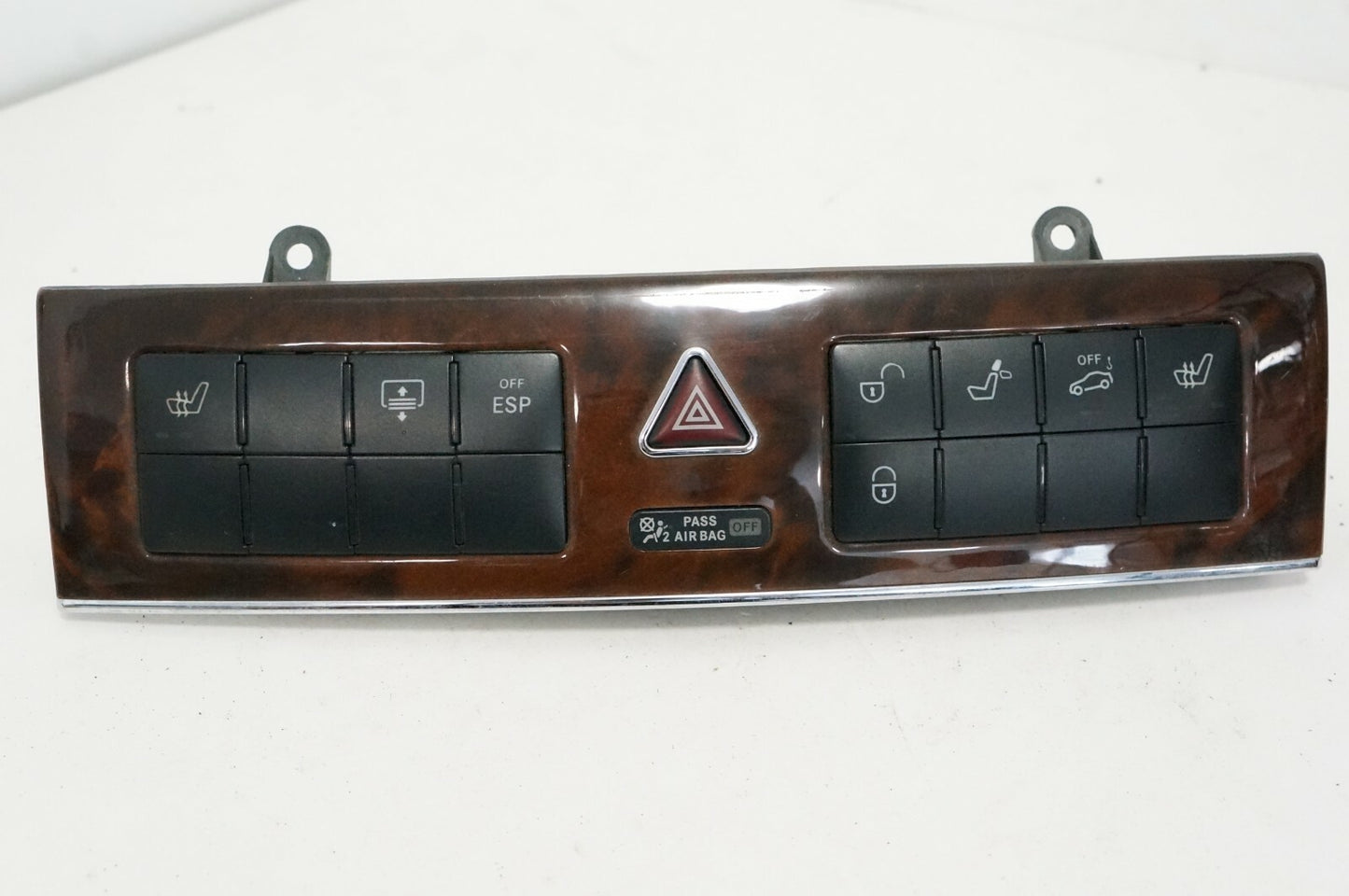 07 Mercedes W203 C320 C230 Hazard Switch Door Lock Control Panel 2038701510 OEM - Alshned Auto Parts