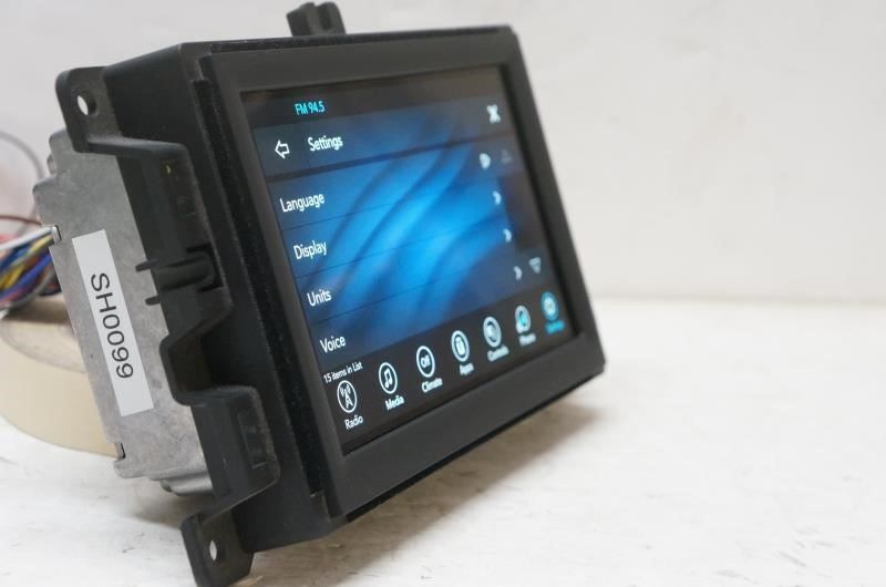 2019 Jeep Cherokee Audio Radio Receiver Uconnect with 7.0'' Display 68297444AA - Alshned Auto Parts
