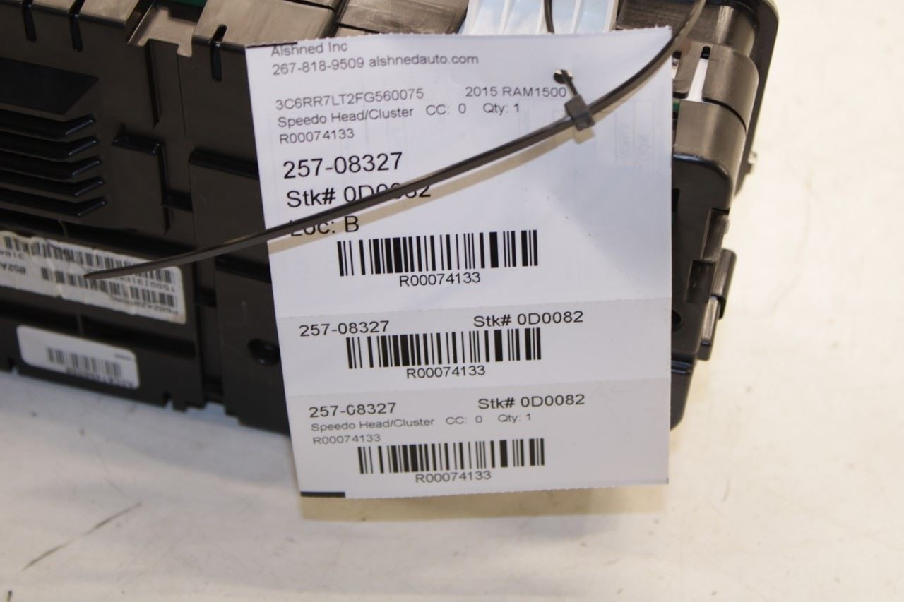 2015 Ram 1500 Big Horn Crew Cab 5.7L Speed Gauge Instrument Cluster 117K Mileage - Alshned Auto Parts