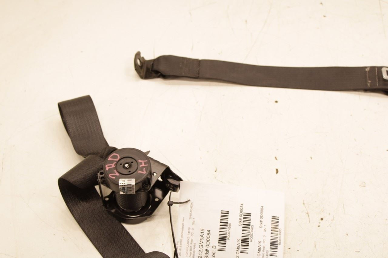 17-23 GMC Acadia SLT-1 3.6L AWD Rear Driver LH Side 2nd Row Seat Belt Retractor - Alshned Auto Parts