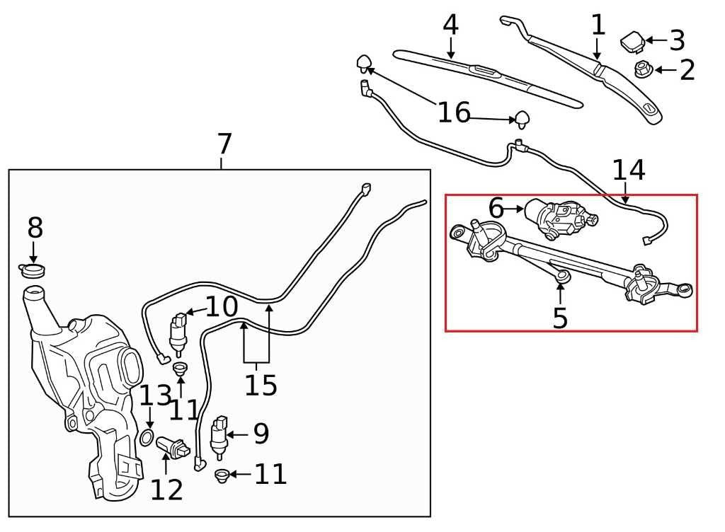 2017-2023 GMC Acadia SLT-1 Front Windshield Wiper Transmission Linkage 84790560 - Alshned Auto Parts