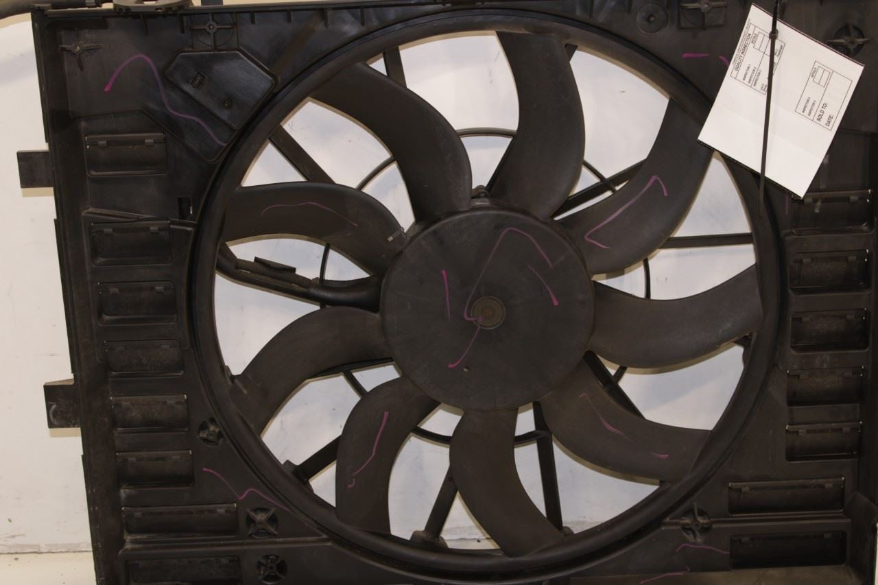 2011-2018 Porsche Cayenne Platinum 3.6L Radiator Cooling Fan Motor Assembly - Alshned Auto Parts