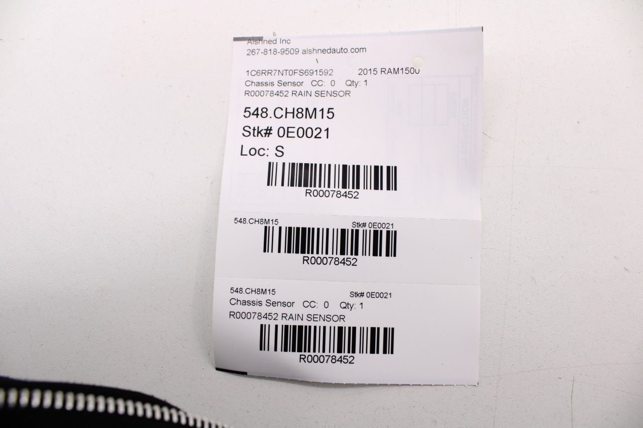 2013-2018 Ram 1500 2500 3500 Laramie Front Windshield Rain Sensor 68149325AB OEM - Alshned Auto Parts