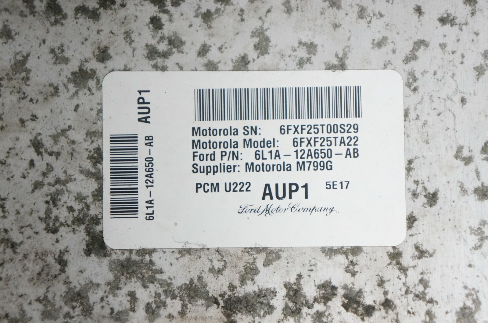 2006 Ford Expedition 5.4L Engine Control Module ECU 6L1A12A650AB 6L1A-12A650-AB - Alshned Auto Parts