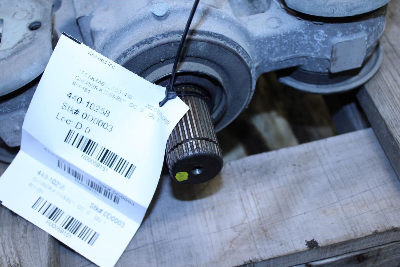 20-25 Ford Explorer Police 3.3L Awd Rear Axle Differential 3.73 rat 8.8 ring 70K - Alshned Auto Parts