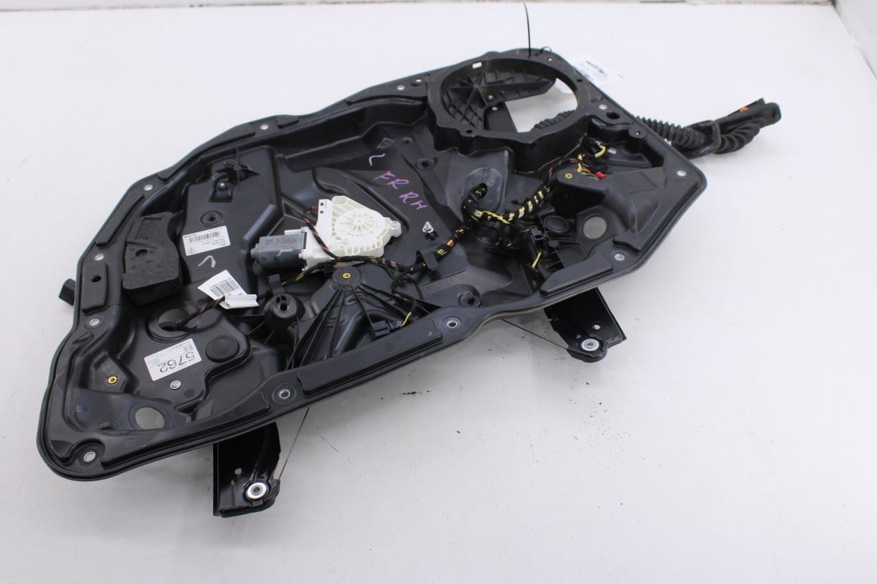 2011-18 Porsche Cayenne S Front Right Door Window Regulator w/ Carrier and Motor - Alshned Auto Parts