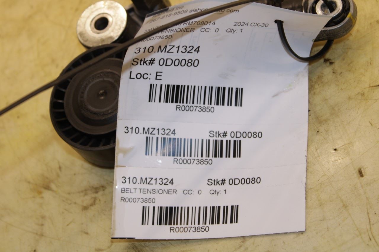 2025 Mazda CX30 2.5 S 2.5L Engine Serpentine Belt Tensioner Pulley PE0315980 - Alshned Auto Parts