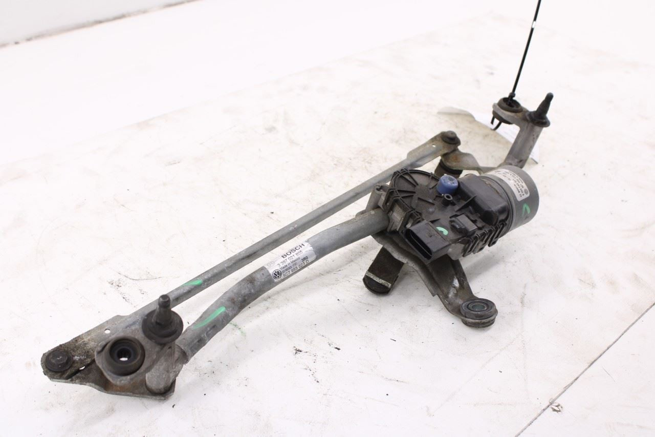 11-18 Volkswagen Jetta Sport FR Windshield Wiper Transmission Linkage w/ Motor1