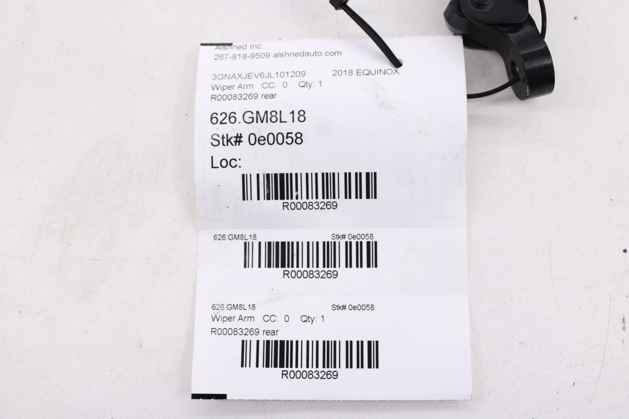 2018-2021 Chevrolet Equinox LT Rear Back Window Wiper Arm 22894224 OEM10