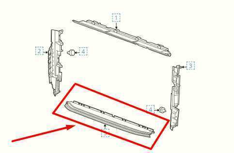 2019-2023 Chevrolet Silverado 1500 Radiator Air Lower Baffle 23390790 OEM - Alshned Auto Parts