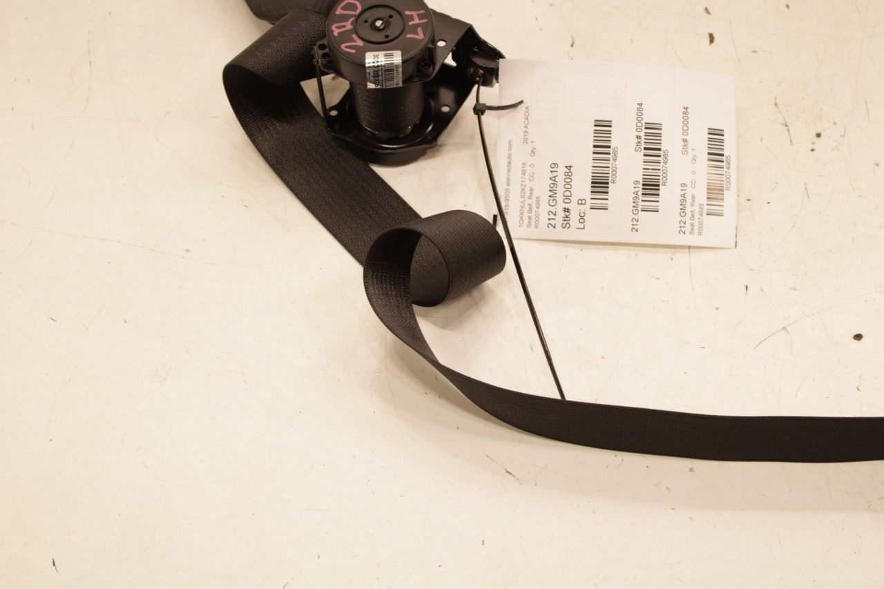 17-23 GMC Acadia SLT-1 3.6L AWD Rear Driver LH Side 2nd Row Seat Belt Retractor - Alshned Auto Parts