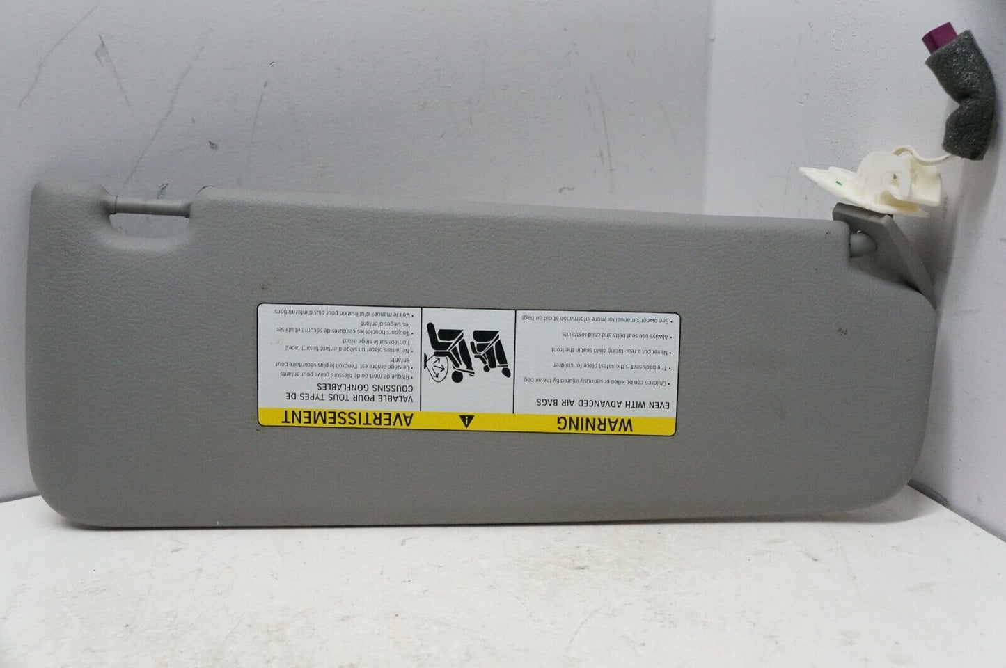 2011-2016 BMW 528i Driver Left Sun Visor Sun Visor Gray 51-16-7-248-859 OEM - Alshned Auto Parts