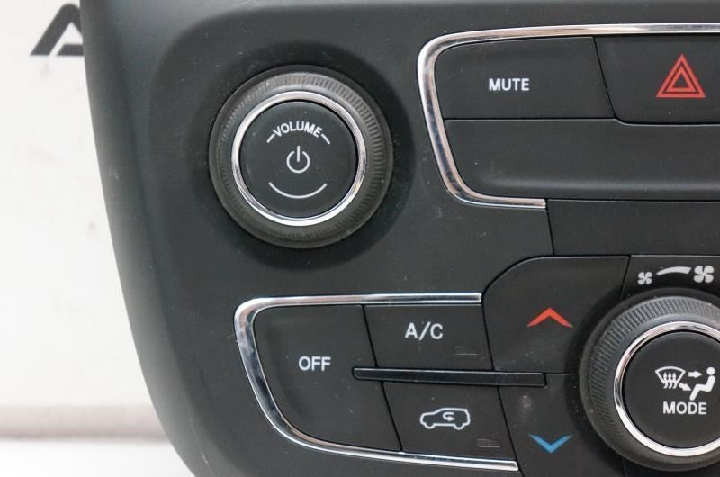 2017-2018 Jeep Compass AC Heater Temperature Climate Radio Control 5VA58DX9AD2