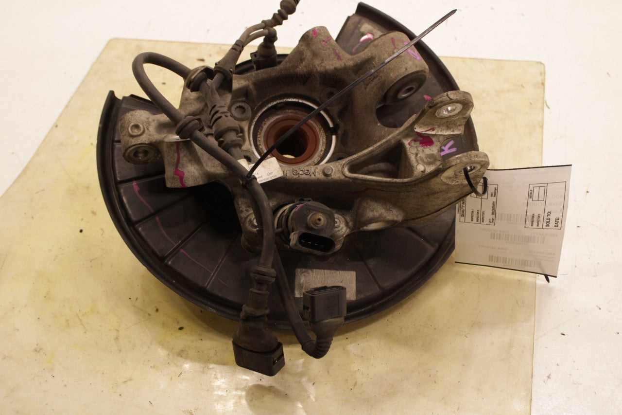 11-18 Porsche Cayenne Platinum Rear Left Side Spindle Knuckle Hub 958-331-611-013
