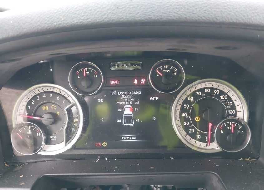 2015 Ram 1500 Big Horn Crew Cab 5.7L Speed Gauge Instrument Cluster 117K Mileage - Alshned Auto Parts