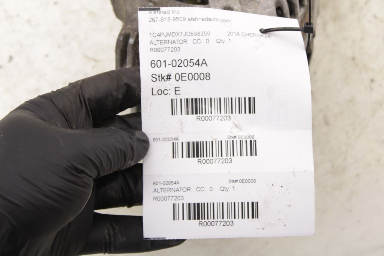 2014-2021 Jeep Cherokee Limited 3.2L Alternator Generator 56029622AC OEM - Alshned Auto Parts