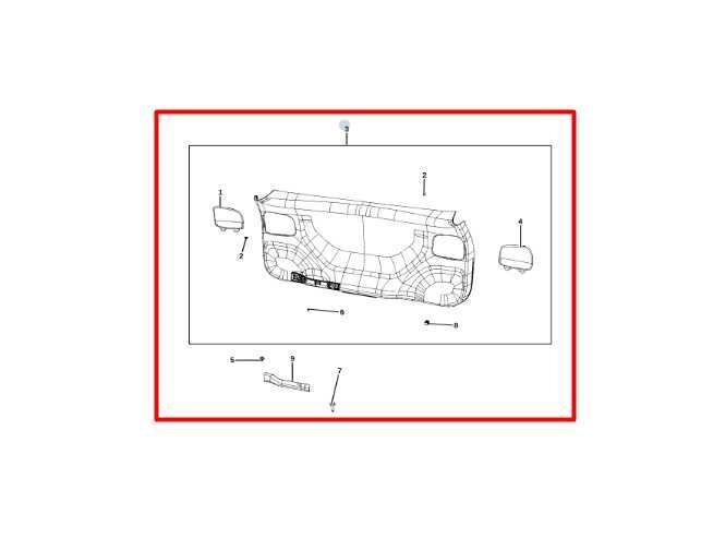 2019-2021 Jeep Cherokee Rear Liftgate Cover Trim Panel 6AV27DX9AC OEM - Alshned Auto Parts