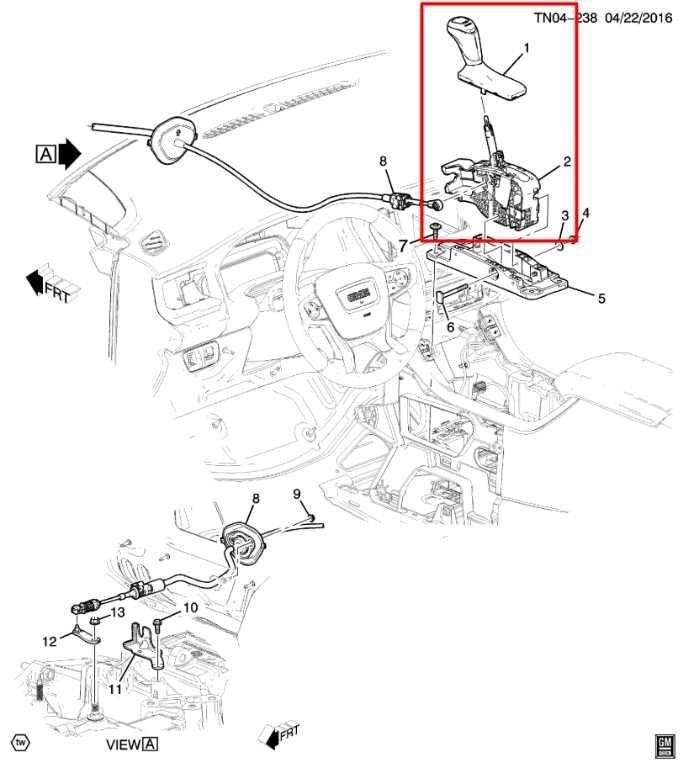 2019 GMC Acadia SLT-1 3.6L AWD Automatic Transmission Gear Shifter Lever Knob - Alshned Auto Parts