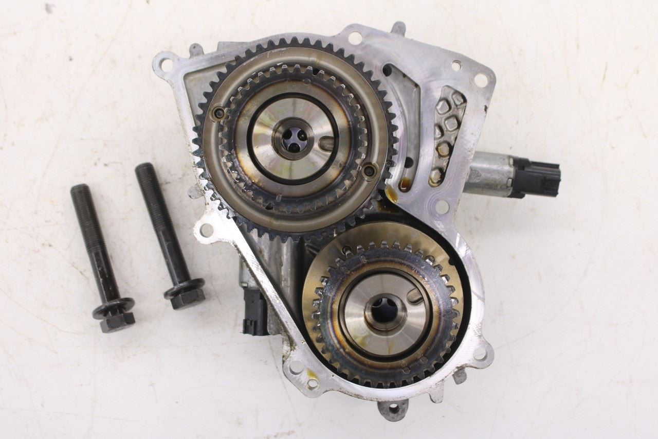15-24 Nissan Murano Platinum 3.5L LH Side Engine VVT Cover w/ Camshaft Sprockets2