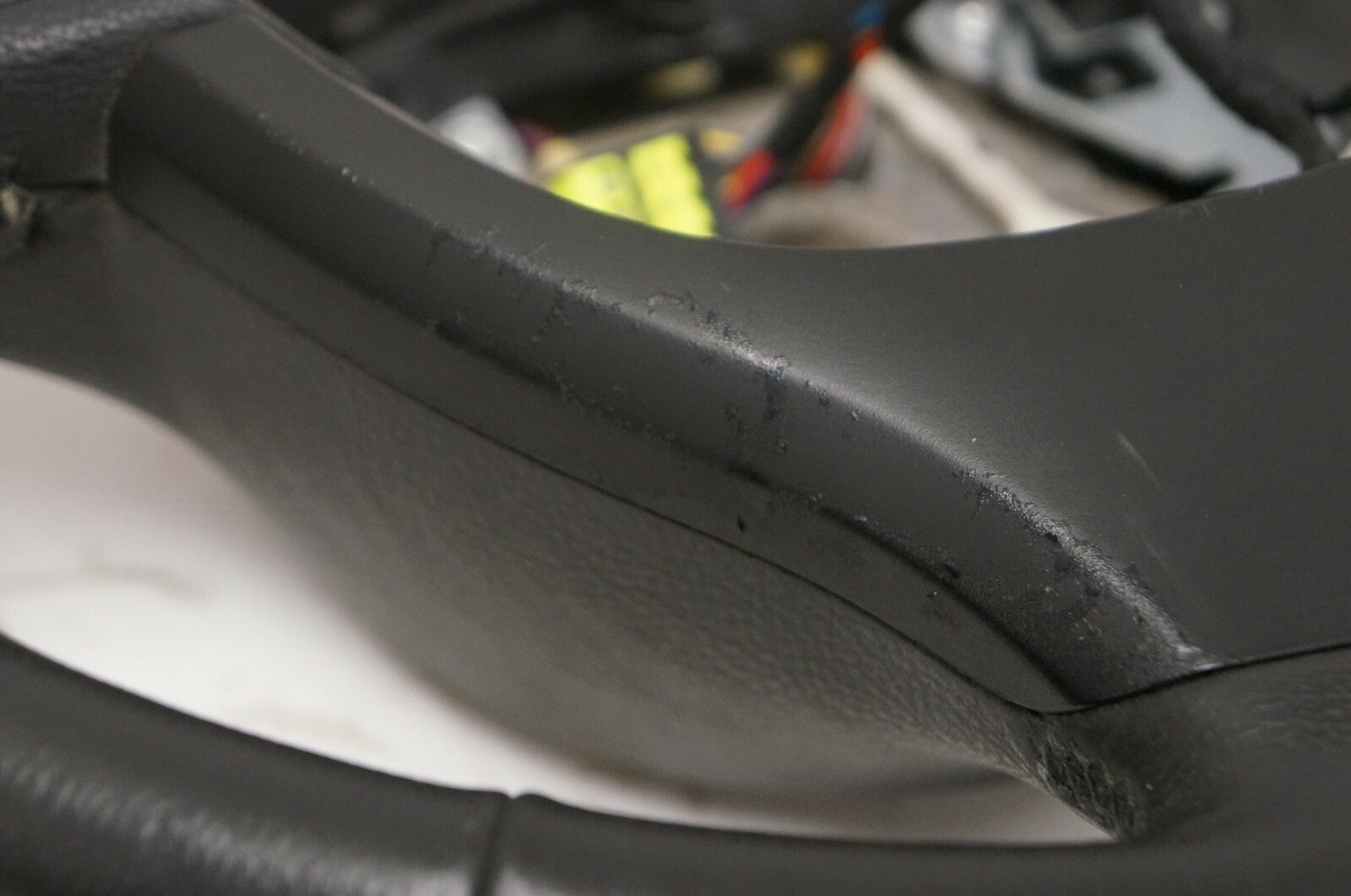 11-16 BMW 535i F10 Black Leather Steering Wheel W/ Controls OEM 32-33-6-790-886 - Alshned Auto Parts