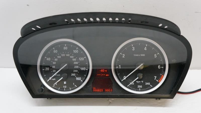 08-11 BMW X6 Speedometer Cluster Gauge Mileage 66,823 OEM 62119218868 *ReaD* - Alshned Auto Parts