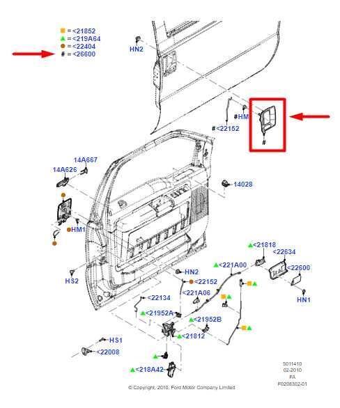 2005-2016 Ford F250 SD Front Right Side Door Exterior Handle 7C34-3626600 OEM - Alshned Auto Parts