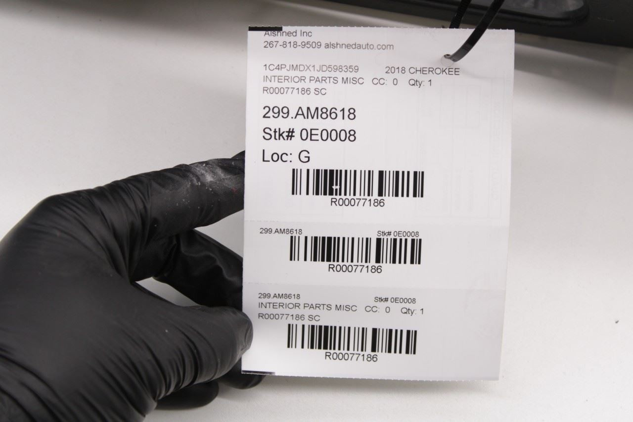 2014-2018 Jeep Cherokee Limited Rear Liftgate Lower Trim Panel 5LS74DX9AF OEM - Alshned Auto Parts